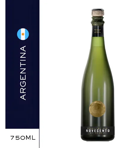 Espumante Argentino Novecento Brut 750ml