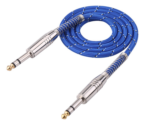 Cable Estéreo Uk Plug De 6,35 Mm Para Mezclador De Guitarra