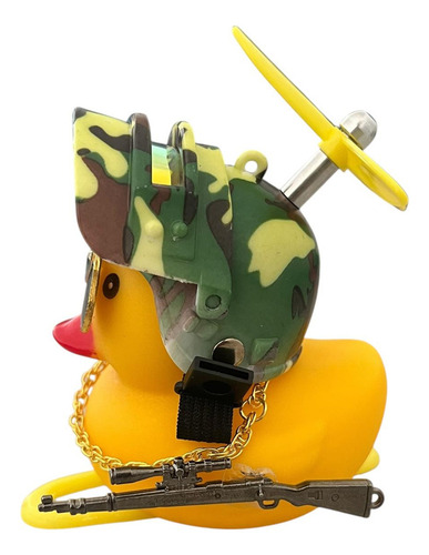 Pato Amarilla Casco Camuflash Verde Army Color Amarillo Diseño PATO BUCHON