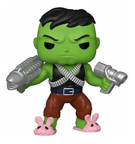 Figura De Vinilo Deluxe Professor Hulk 6 De Pop Marvel Super