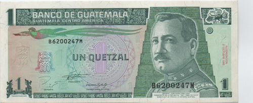 Guatemala 1 Quetzal 1993