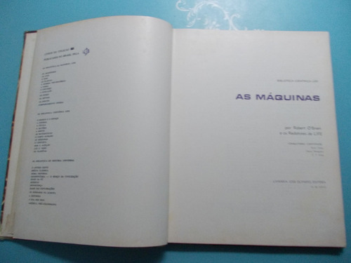 As Máquinas - Biblioteca Científica Life..por Robert O´brien (Usado)