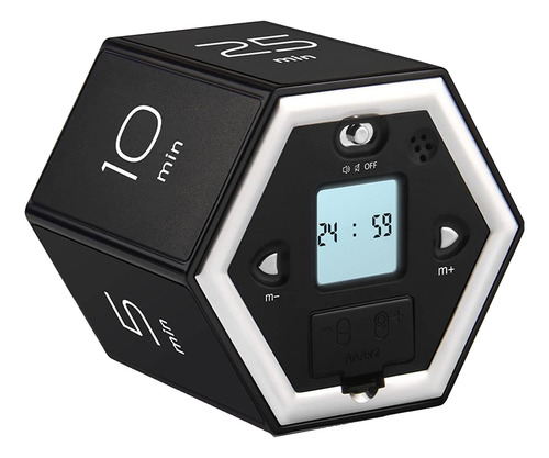 Temporizador Para Cozinhar Focus-timer Magnetic Flip Easy Ex