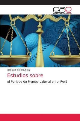 Libro Estudios Sobre - Jose Luis Jara Bautista