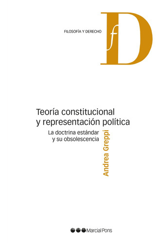 Libro Teoría Constitucional Y Representación Política