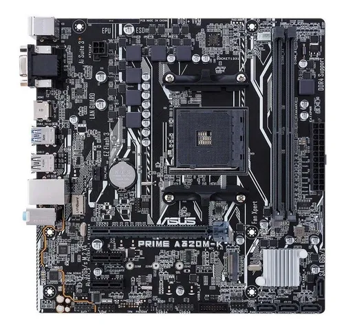 Mother Asus Prime A320m-k Am4 Ddr4 A320 Hdmi M23