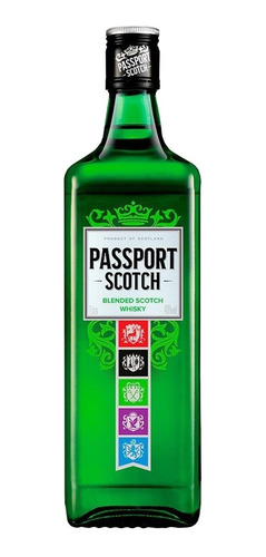 Whisky Passport 1l Original + Nf + Ipi