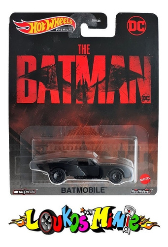 Hot Wheels 2022 The Batman Batmobile Dc Comics