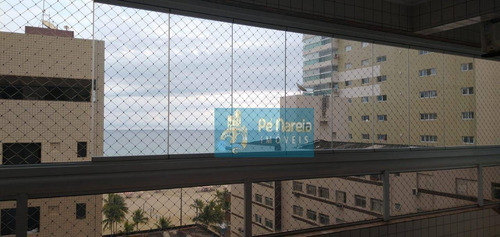 Imagem 5 de 30 de Apartamento Com 3 Dormitórios À Venda, 140 M² Por R$ 740.000,00 - Canto Do Forte - Praia Grande/sp - Ap0855