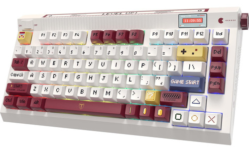 Risophy Wireless Creamy Keyboard With Oled Screen & Knob, 75