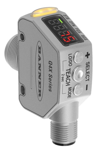 Sensor Laser De Distancia Regulable Banner Q4xtblaf300-q8
