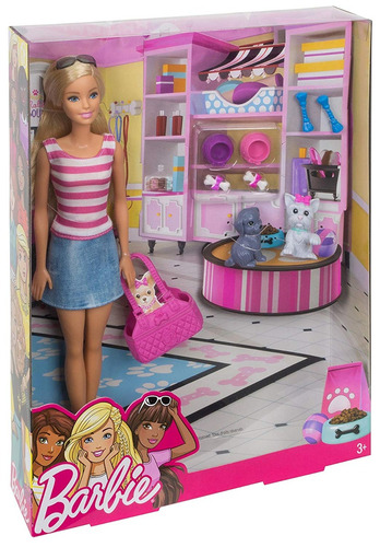 Barbie Con El Perrito De Accesorios
