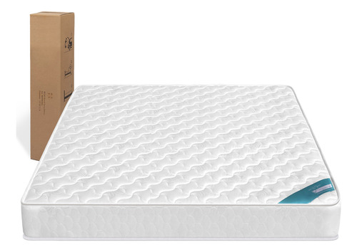 Colchon En Caja King Size Memory Foam Con Resortes Bazaru