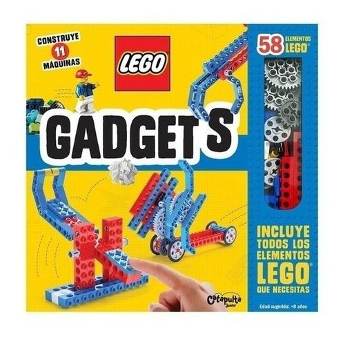 Libro Gadgets Con 58 Elementos Lego - Construye 11 Maquinas