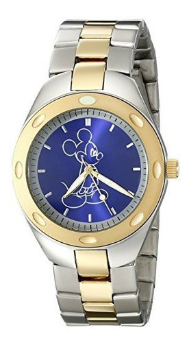 Reloj Disney Para Hombre W001901 Mickey Mouse De Cuarzo