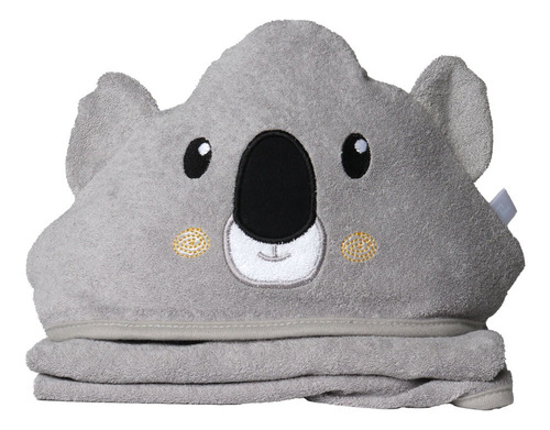 Toalla De Bebé Baby Mink Salida De Baño Con Capucha Bordado