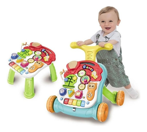 Caminador 3 En 1 Play & Grow Kikkaboo Color Green