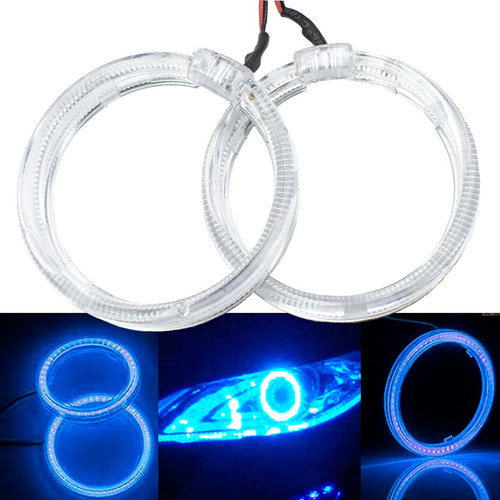 Aro Led Doble Anillo Ojo Angel Brillante Decorativo 80mm