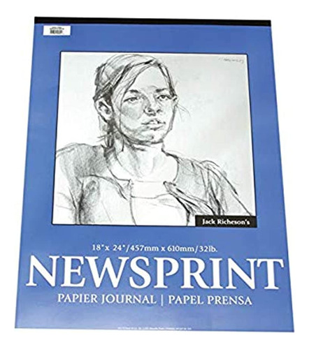 Jack Richeson - 100213 Bloc De Papel Periódico, 32 Libras, 1