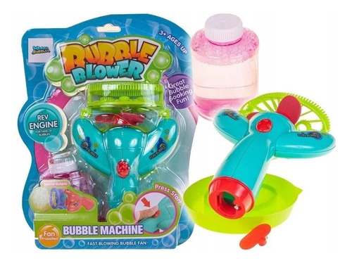 Burbujero Pistola De Burbujas Multiples Bubble Blower Bu01