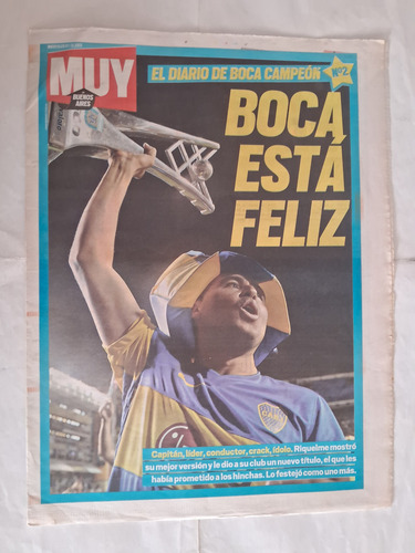 Muy. Boca Campeón Apertura 2011 Lote De 4 Diarios. (Usado)