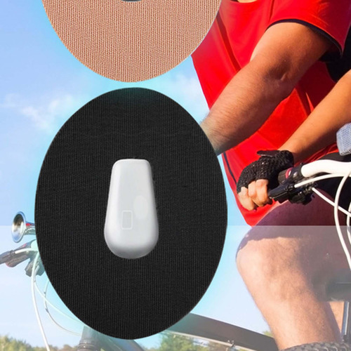 10 Uds. Parche Adhesivo De Estilo Libre Pegatinas Negro