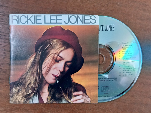 Cd Rickie Lee Jones - Rickie Lee Jones (1990) Usa R3