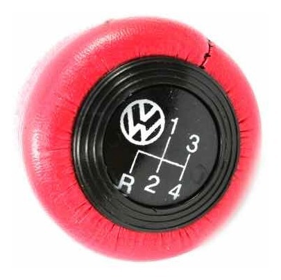 Pomo Palanca Rojo Vw Escarabajo Kombi Rosca 12mm