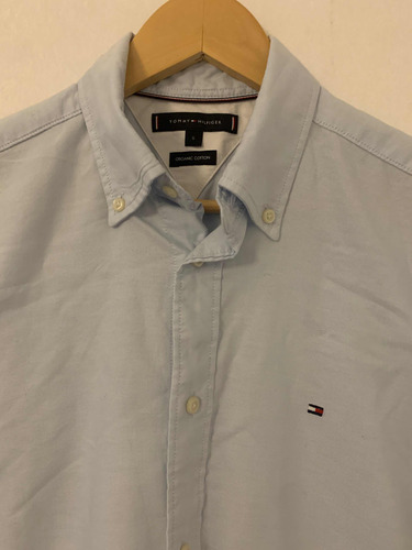 Camisa Tommy Hilfiger Celeste Talle S