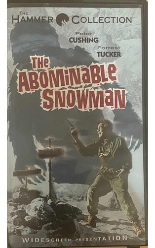 The Abominable Snowman. Peter Cushing. Vhs. Pelicula.
