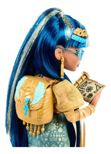 Muñeca Monster High Cleo De Nile Con Mascota Cobra Hissette