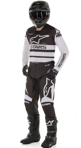 Equipo Motocross Alpinestars Racer Supermatic Blanco Avant