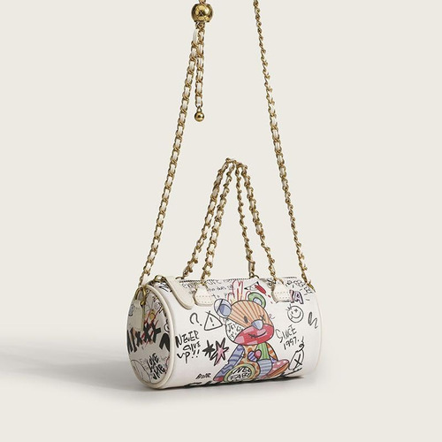 Cartera Pequeña Con Diseño De Grafiti