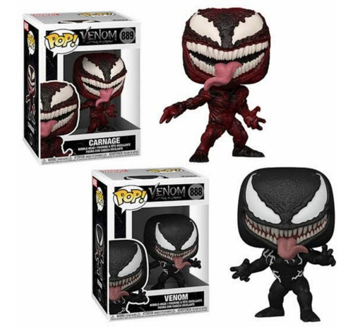 Duo Pack Venom Carnage Funko Pop Let There Be Carnage Marvel
