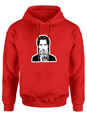 Buzo Hoodie Familia Locos Cine Adam R16