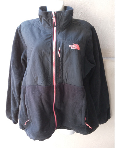 Chamarra Negra Fleece The North Face Talla Xl De Mujer-da14