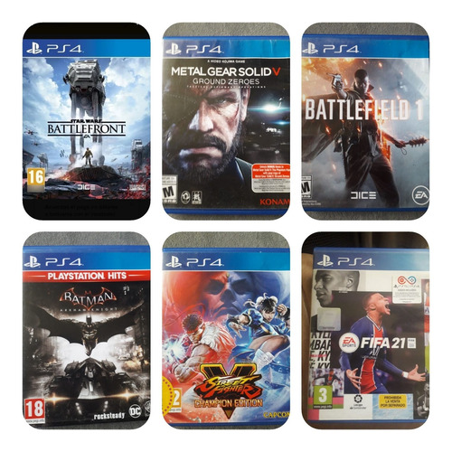 Juegos Ps4 Físicos Seminuevos. 