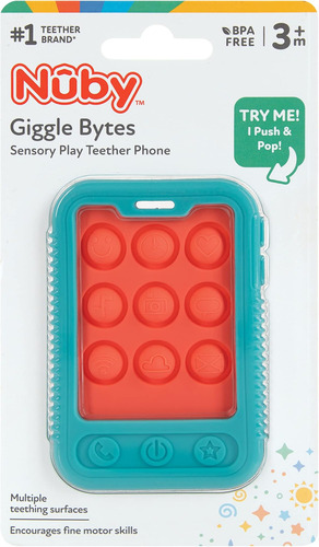 Juguete De Dentición De Nuby Baby, Más De 3 Meses, Bytes De