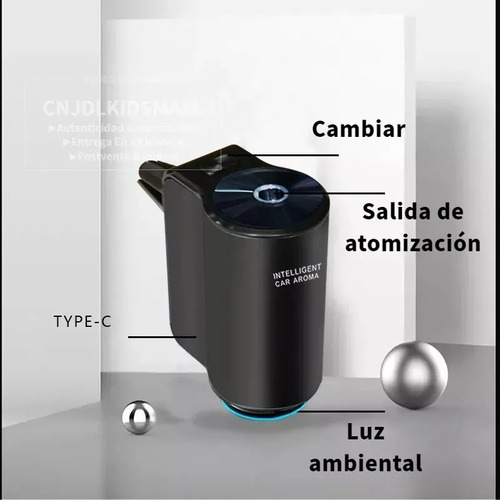 Difusor De Aroma Inteligente Para Coche, 4 Unidades/