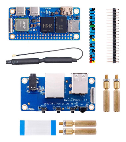 Placa De Desarrollo De 2 W Para Zero, 2 G De Ram+placa De Ex
