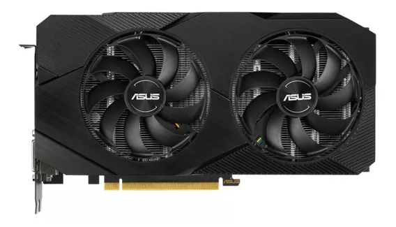 Placa de video Nvidia Asus Dual GeForce RTX 20 Series RTX 2060 DUAL-RTX2060-O6G-EVO OC Edition 6GB