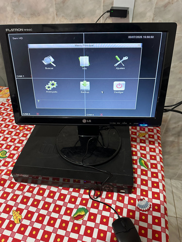 Dvr Intelbras Vd 3004 - Analógico E Hd 1 Tera (usado) (Usado)