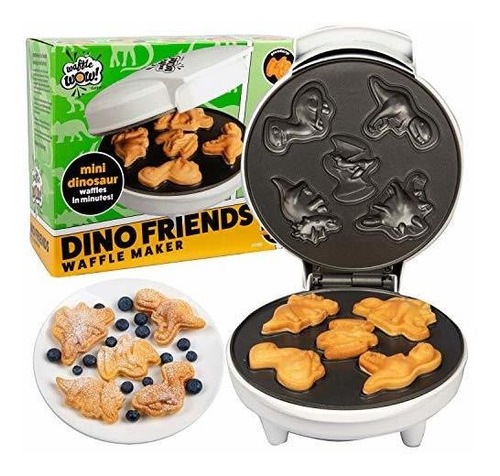Waflera Electrica Mini Waffles Dinosaurios Ideal Niños
