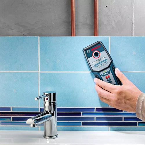 Detector De Materiales Bosch Gms 120 Madera Tensión Metales Color Azul