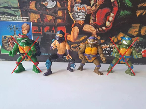 29 : Tortugas Ninjas Playmates . Precio X Unidad 