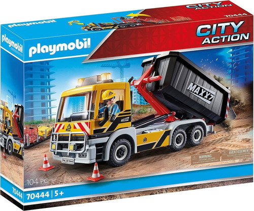 Playmobil Mini Excavadora Con Sección De Construcción Pmb