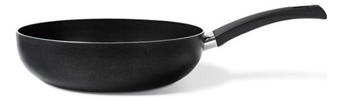 Wok Antiadherente Brinox Masala 28 Cm Color Negro