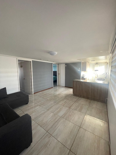 Departamento Remodelado De 50m2 A Pasos De Metro Linea 5.