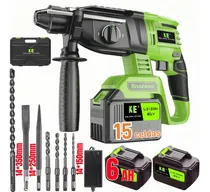 Comprar Taladros Rotomartillo Concelador Inalámbrica profesional 3 Modos Sds-plus, Kilian Ethan HD04, 2*15 celdas baterías, Martillos Demoledores eléctrico, Perforador 3 en 1, taladro con percusion,cincelar