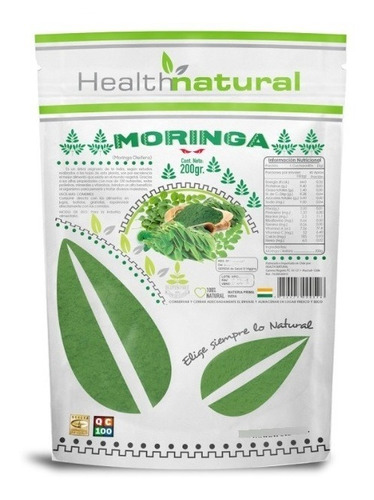 Moringa En Polvo 200gr. Health Natural